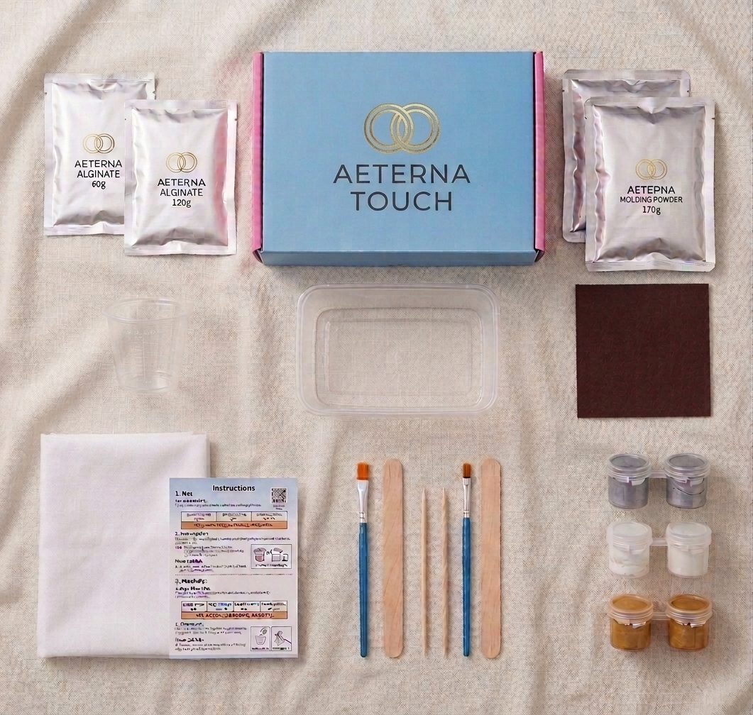 3D Artistic Molding Kit for Baby Hands and Feet | Aeterna Touch